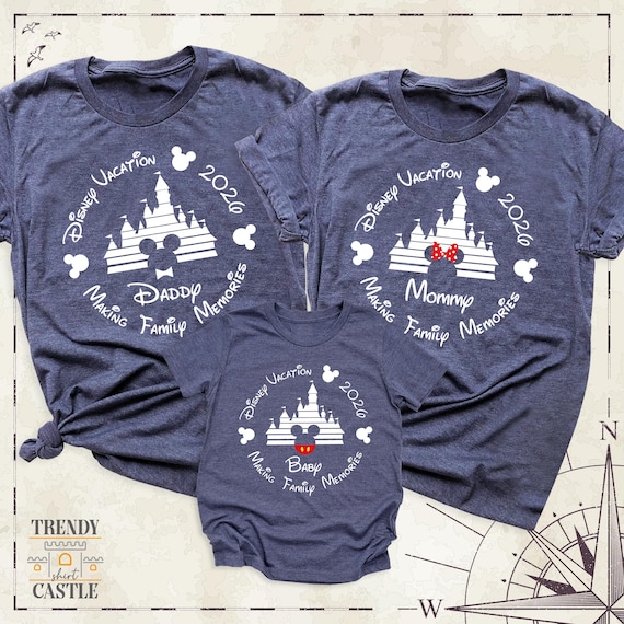GAP Disney MOM DAD グラフィックTシャツ L S 2026 新 GAP Disney MOM