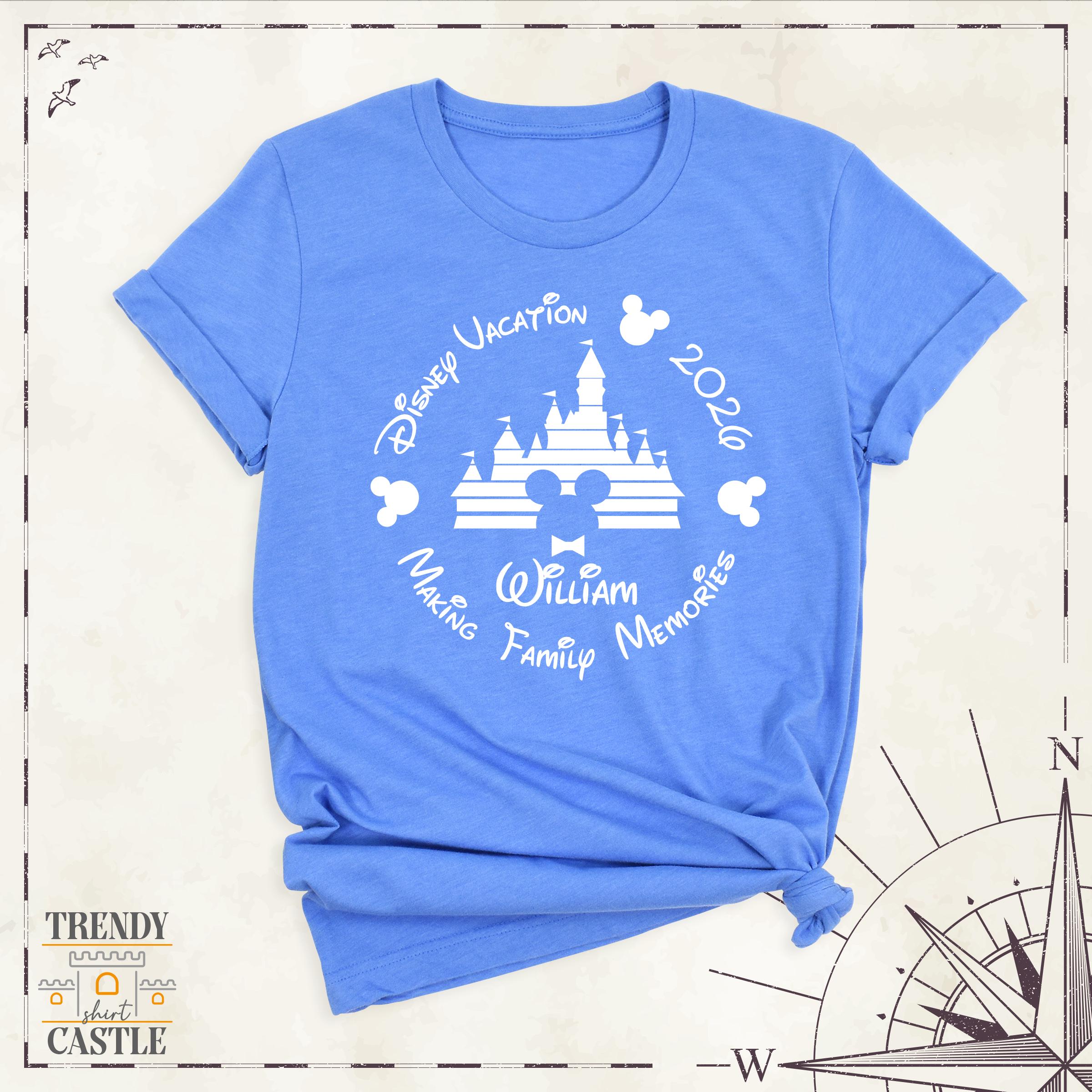 Disney 2026 Family Trip Shirt Mommy Daddy Kids Vacation Tee