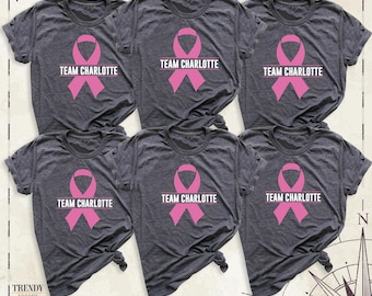 Camiseta de apoyo contra el cáncer de mama, camiseta de lucha contra el cáncer con lazo rosa, camiseta de concientización sobre el cáncer, camiseta de apoyo contra el cáncer de mama, camiseta de guerrera contra el cáncer