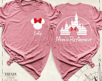 Retirement Disney Family Shirt, Retired Shirt, Retirements Party Shirt, Disneyworld Shirts, Retirement Trip Shirt, Disney Family Trip Tee