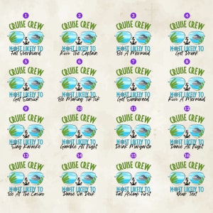 Most Likely to Cruise Crew Shirt by TSC