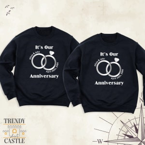 Anniversary Gift Long Sleeve by TrendyShirtCastle
