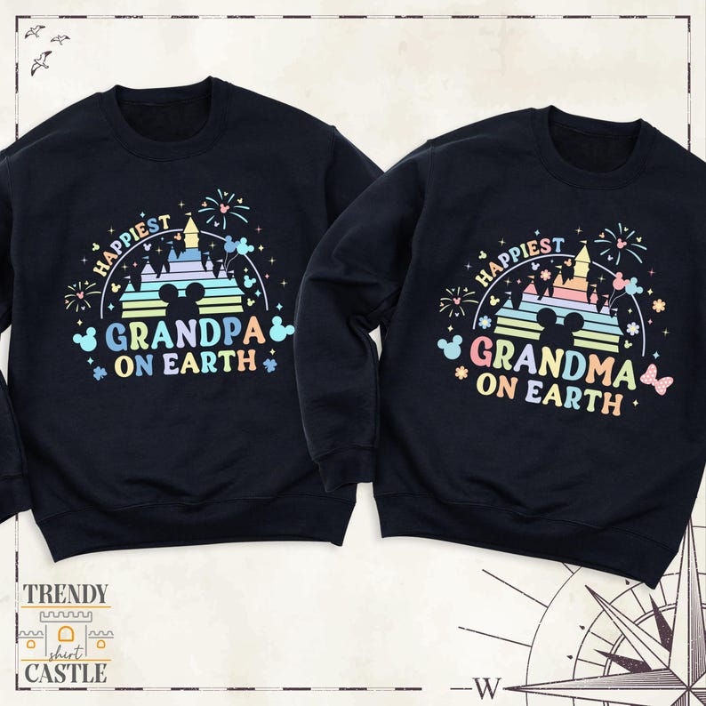 Disney Grandma Grandpa Shirt by TSC