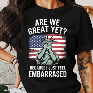 Are we Great Yet? Anti Trump Png, FDT Png, Human Rights Png, Feminist Png, Anti Republican Png, Equality Png, Anti MAGA png