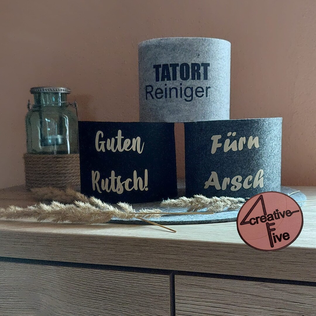 Toilet Roll Hats Toilet Roll Hiderbanderole Felt Cover Toilet Paper Cover Gift Idea Gift