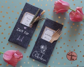 Felt gift card holder | Money gift for DIY projects | Time instead of things gift | Gift card holder | Time for yourself | Gift wrapping