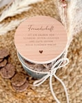Personalized storage jar friendship I gift idea birthday I cash gift idea I Christmas gift individual I best friend