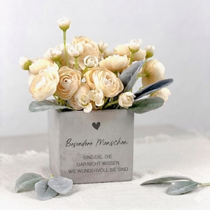 Geschenkidee Geburtstag Frauen | Blumentopf Personalisierter Besondere Menschen | Weihnachtsgeschenk Individuell | Danke Geschenk Mama & Oma