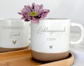 Ceramic mug personalized with your heart | Gift for girlfriend, mug with name, coffee mug, gift for mom and daughter, farewell gift for colleague