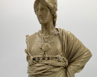 Greek sculpture of Athena 9.8 inch/250 mm, museum reproduction