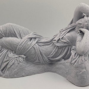 Greek sculpture Sleeping Ariadne 9.8 inch/250 mm width, museum reproduction