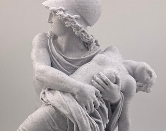 Classical sculpture Mars and Venus 7.9 inch/200 mm, museum reproduction