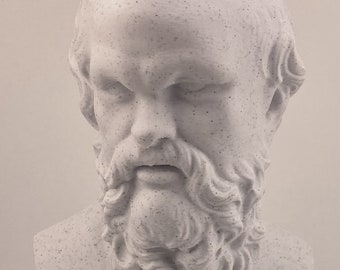 Greek sculpture Socrates 7.9 inch/200 mm, museum reproduction
