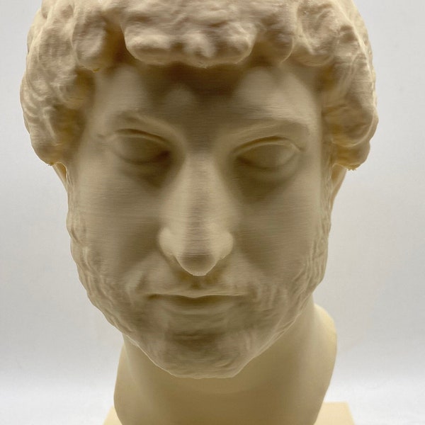 Roman sculpture Hadrian 7.9 inch/200 mm, museum reproduction