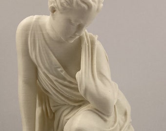 Greek sculpture Seated Girl 7.8 inch/200 mm, museum reproduction