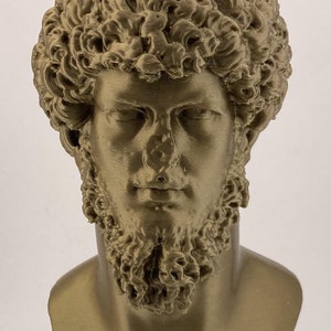 白い彫刻顔レリーフ(ルキウス・ウェルス帝) 大きめの装飾品 白い彫刻顔レリーフ(ルキウス・ウェルス帝) 大きめの装飾品