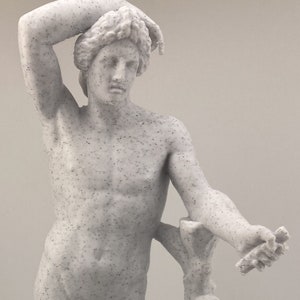 Greek sculpture Lycean Apollo 9.8 inch/250 mm, museum reproduction