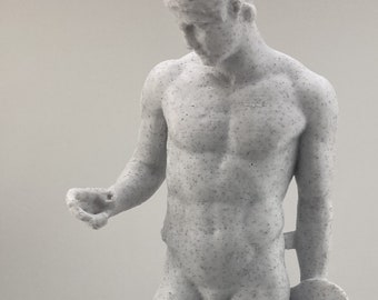 Greek sculpture Discobolos 9.8 inch/250 mm, museum reproduction