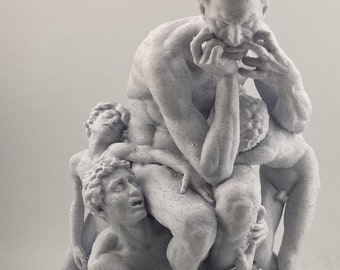 Classical sculpture Sons of Ugolino 8.6 inch/225 mm, museum reproduction