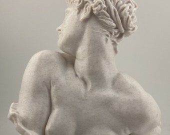 Watts Escultura victoriana Clytie 7,9 pulgadas/200 mm, reproducción de museo