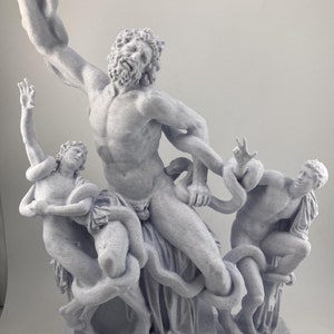 Greek sculpture Laocoon and His Sons 11.8 inch/300 mm, museum reproduction