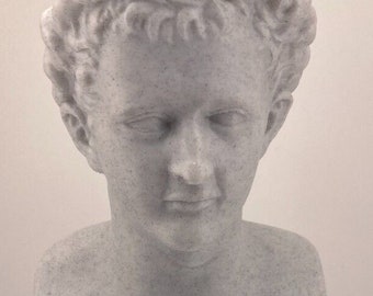 Roman sculpture Domitian 7.9 inch/200 mm, museum reproduction