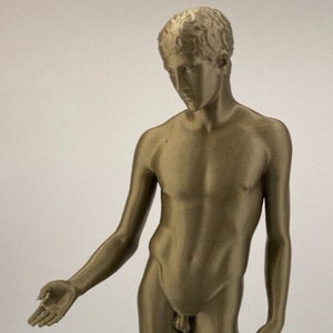Greek sculpture Ephebe 9.8 inch/250 mm, museum reproduction