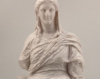 Greek sculpture Demeter of Knidos 7.9 inch/200 mm, museum reproduction