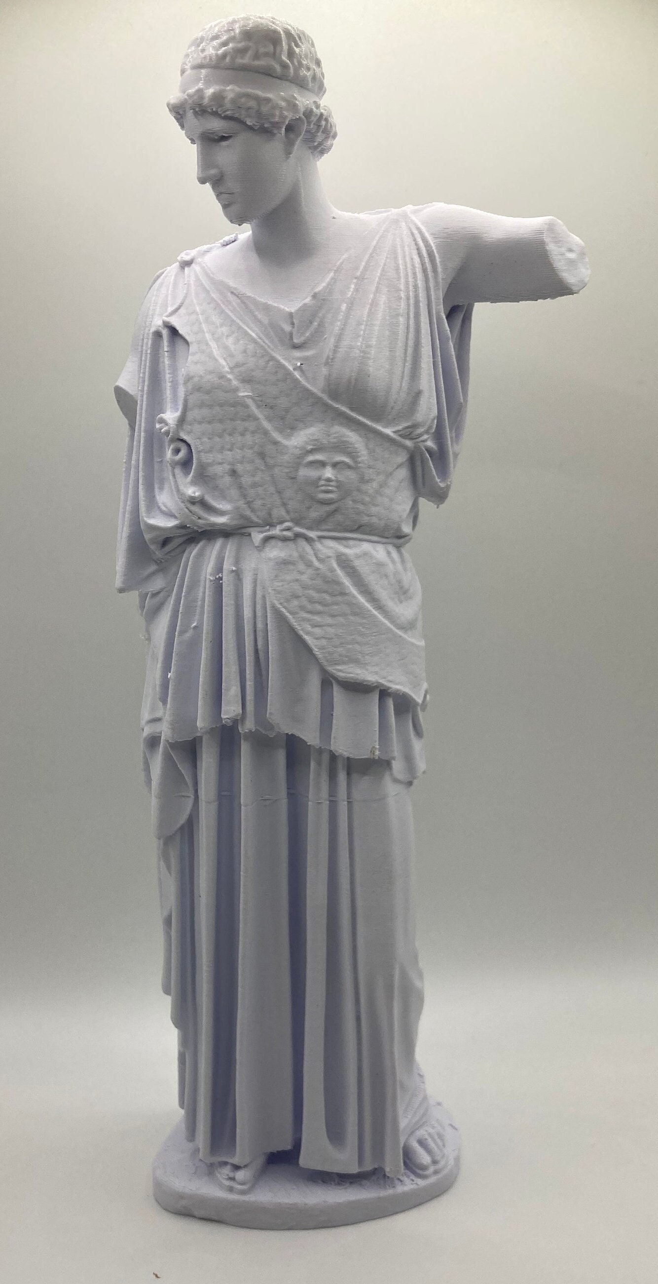 Greek Sculpture Athena Lemnia 9.8 Inch/250 Mm, Museum Reproduction