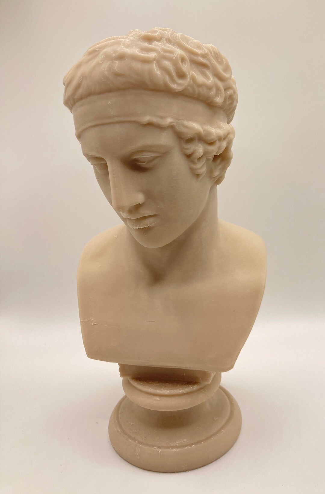 Greek Sculpture Bust of the Diadumenos 7.9 Inch/200 Mm, Museum