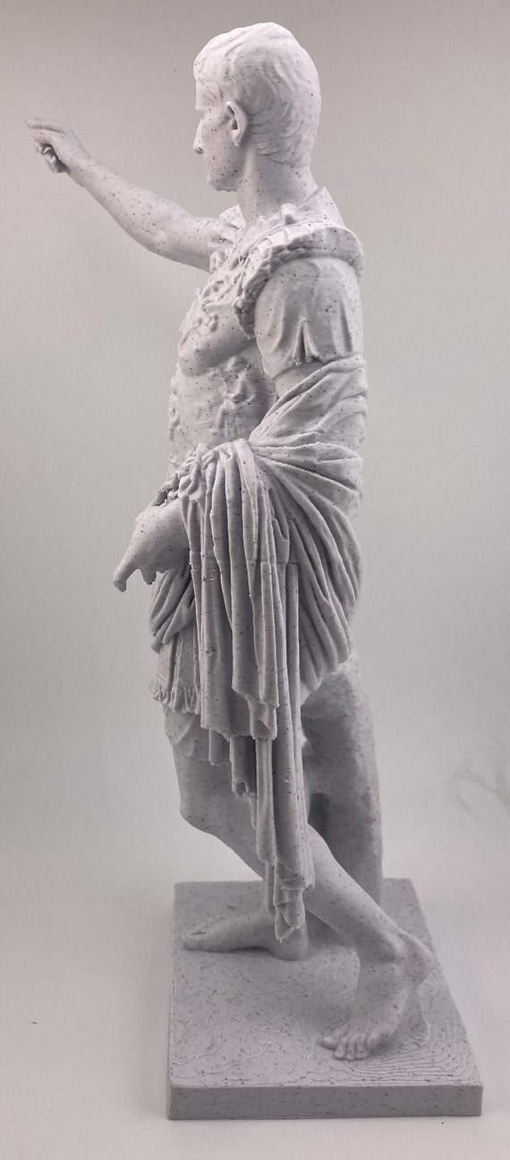 ローマ彫刻 プリマ・ポルタ・アウグストゥス 9.8 インチ/250 mm