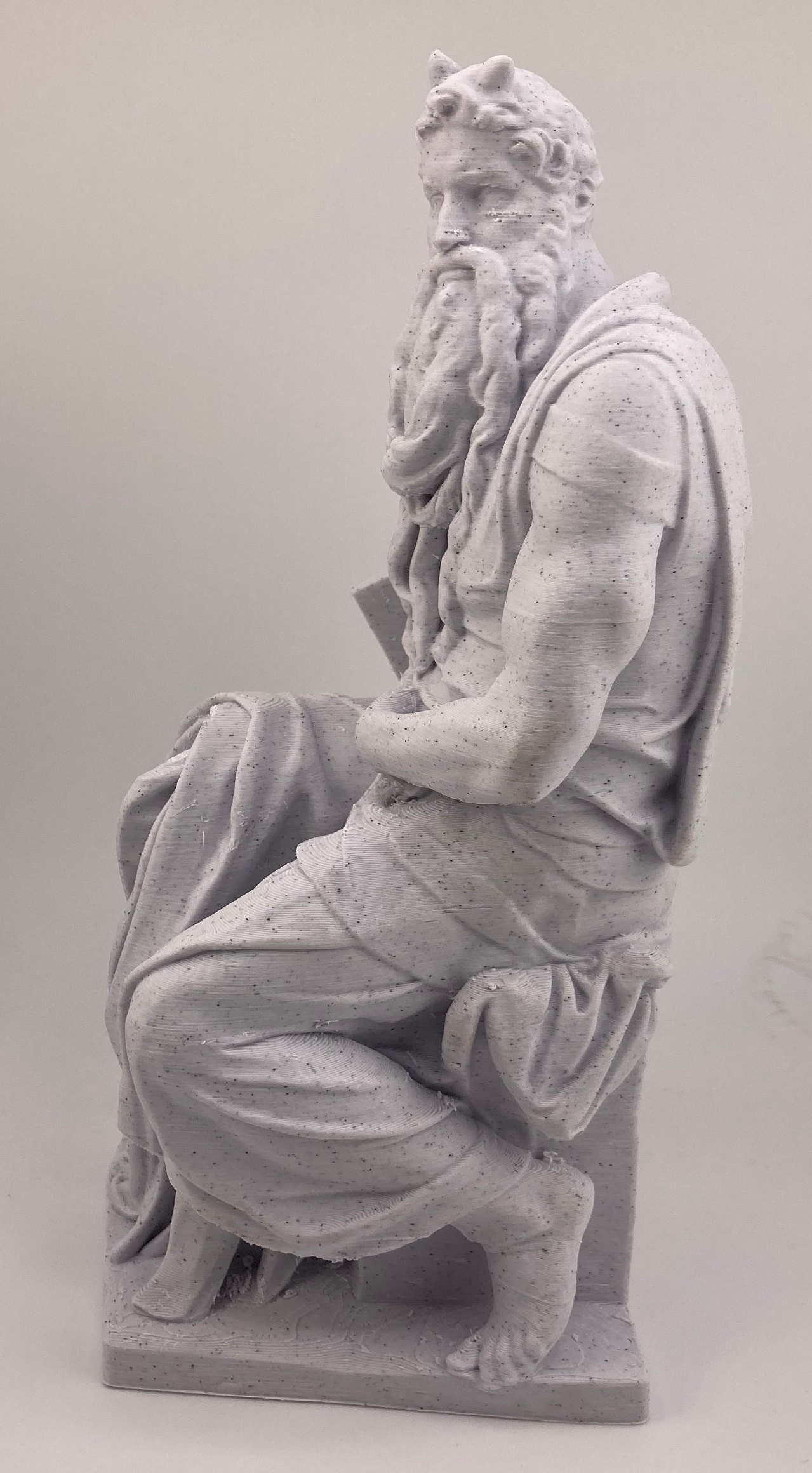 ミケランジェロ イタリア ルネサンス 彫刻 モーゼ 7.9 インチ/200 mm