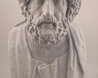 Greek sculpture Homer 7.9 inch/200 mm, museum reproduction