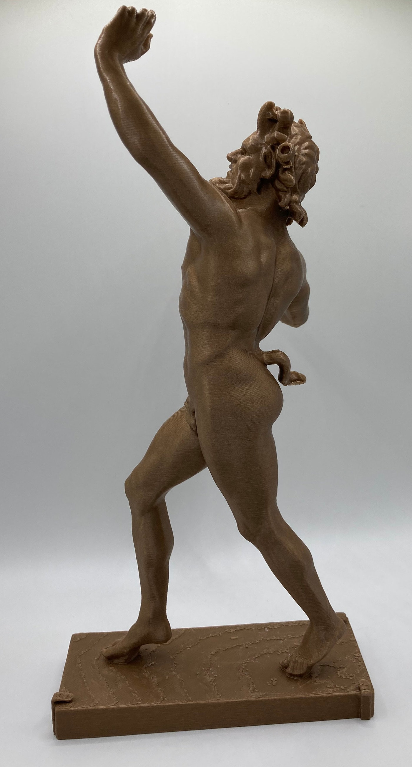 Roman Sculpture the Dancing Faun Pompeii 9.8 Inch/250 Mm, Museum ...
