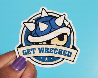 Blue Shell Insult Stickers