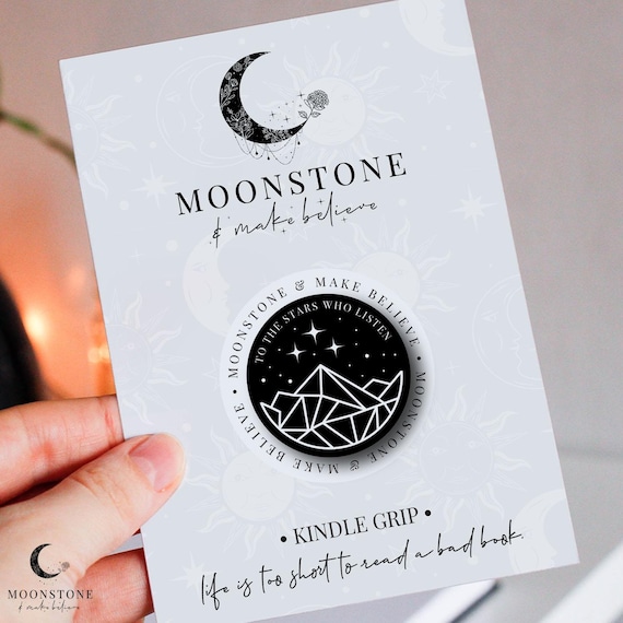 ACOTAR Kindle Grip: To the Stars Phone Holder - Magnetic Option Available