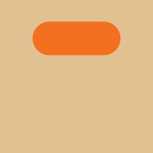 May include: A digital design featuring an orange rounded rectangle and a small orange house icon on a tan background. Twelve orange circles numbered 1-12 are at the bottom.