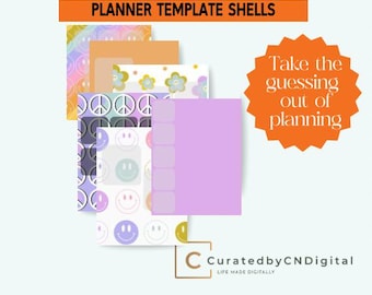 Planner Template Shells vol.1
