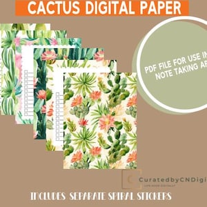 Carta digitale Cactus