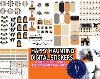 Happy Haunting Digital Stickers