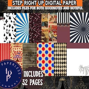 Stap recht omhoog digitaal papier
