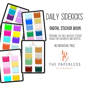 Digitale stickers Daily Sidekicks