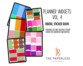 Planner Widgets Vol. 4