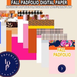 Digitaal papier omslagdoek herfst