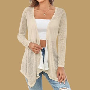 Light flowy cardigan hotsell