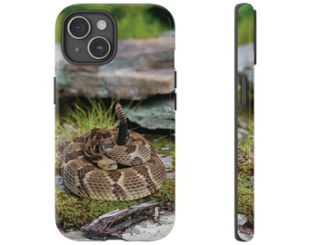 Coque de portable serpent à sonnettes Lone Timber