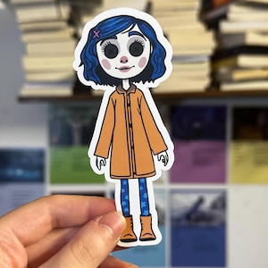 coraline sticker cartoon