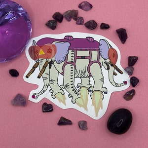 Ancient Psychic Tandem War Elephant
