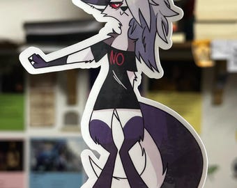 Laminated Sticker paper Loona helluva boss