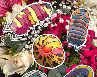 small isopod stickers